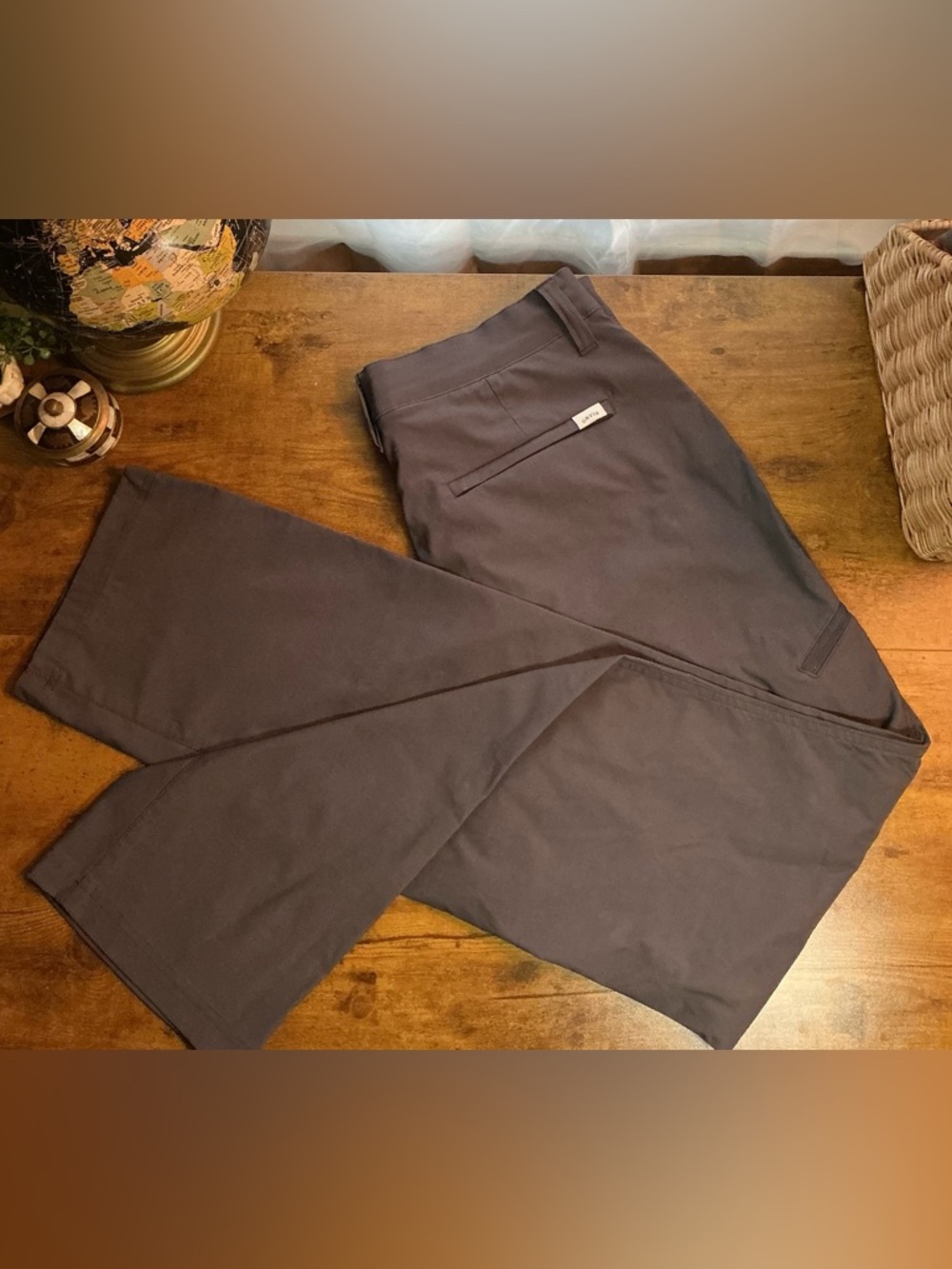Orvis Men’s Pants, 6 Pockets, Dark Charcoal Gray